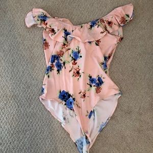 floral body suit
